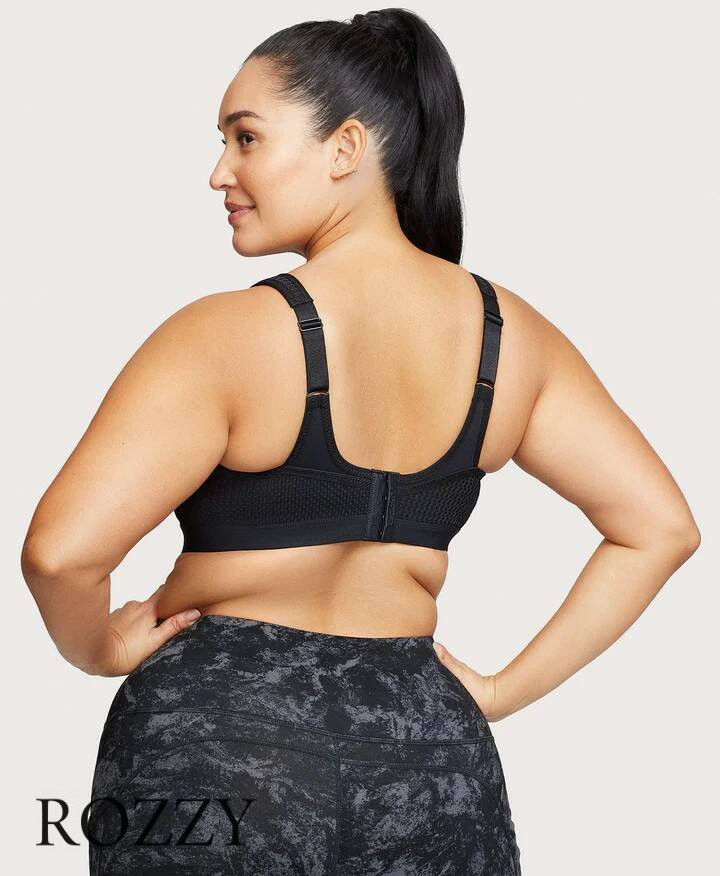 Бюстгальтер спортивный Glamorise GI9066 черный