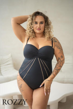 Купальник слитный Kris Line Solar Bodymhm черный