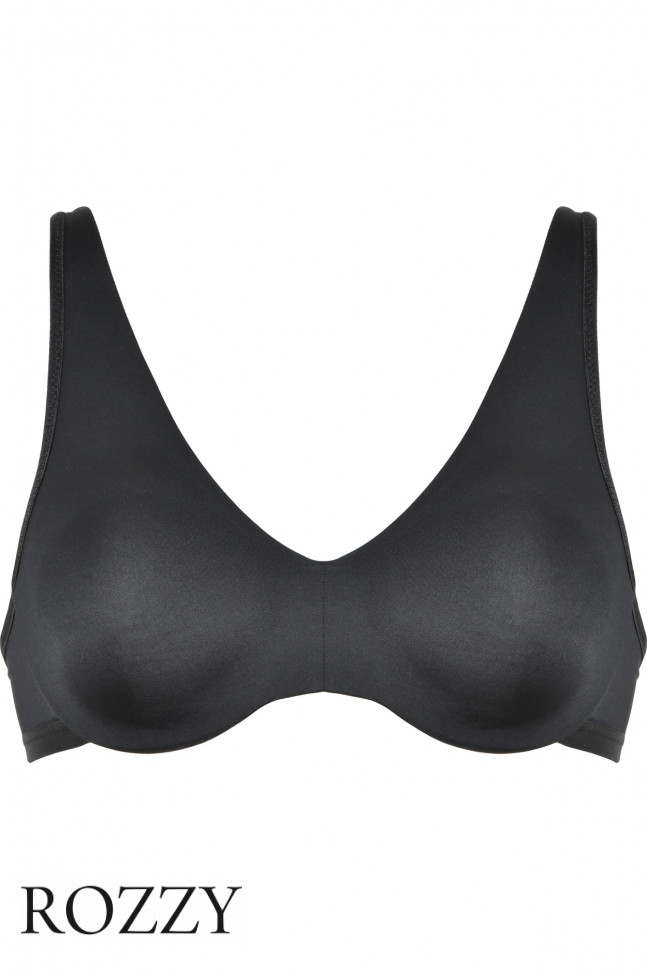 Бюстгальтер-топ Naturana The Thursday 7683 черный К