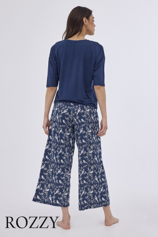 Пижама Cornette Betsy 844 3/4 синий