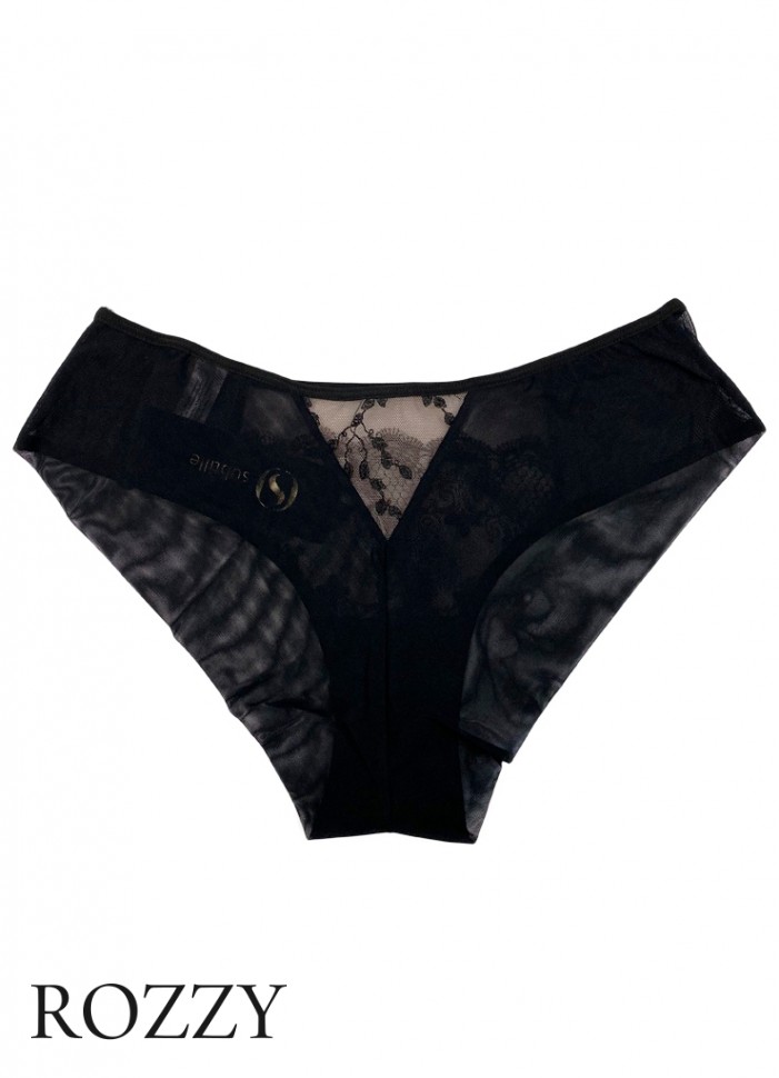 Трусы слипы Subtille Venetia Black черный 