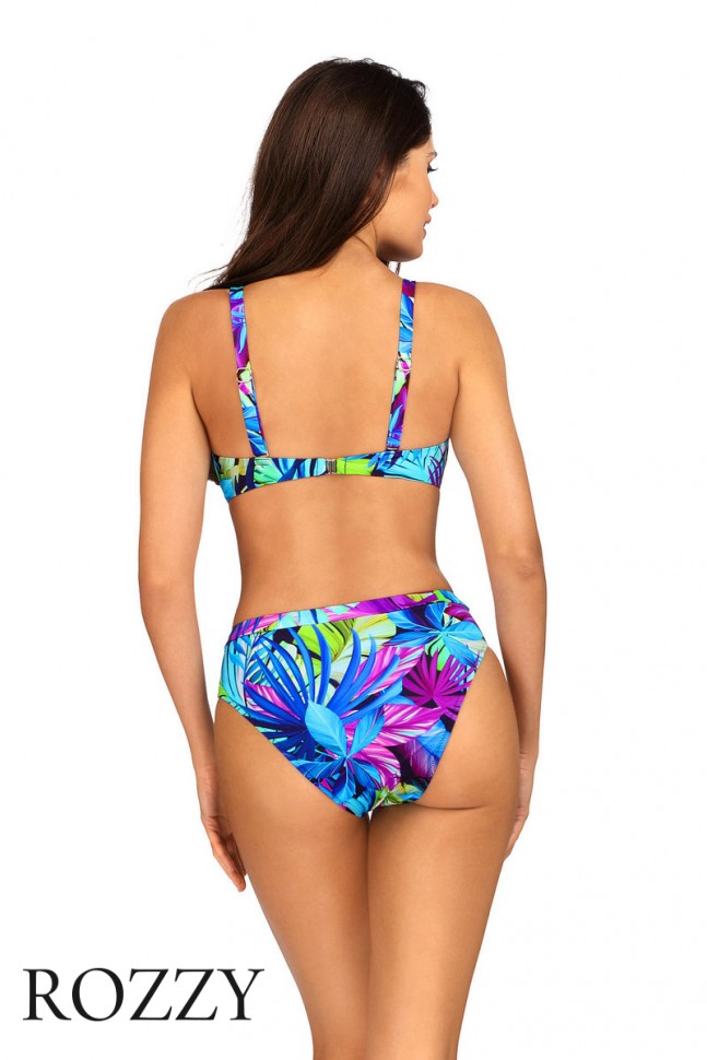 Купальник раздельный Lorin L1195/3 сине-зеленый