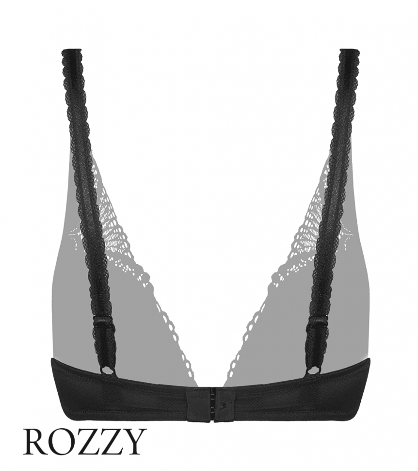 Бюстгальтер планж пуш-ап Wonderbra Rifined Glamour W02LN черный