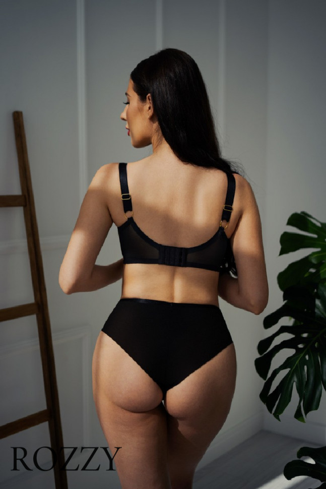 Бюстгальтер балконет Kris Line Touch черный