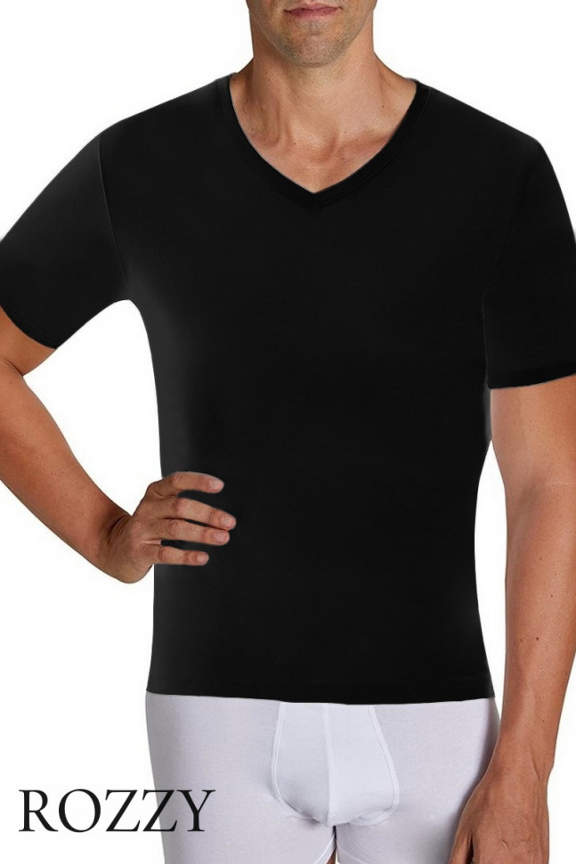 Футболка мужская хлопковая Ysabel Mora 20100 черный