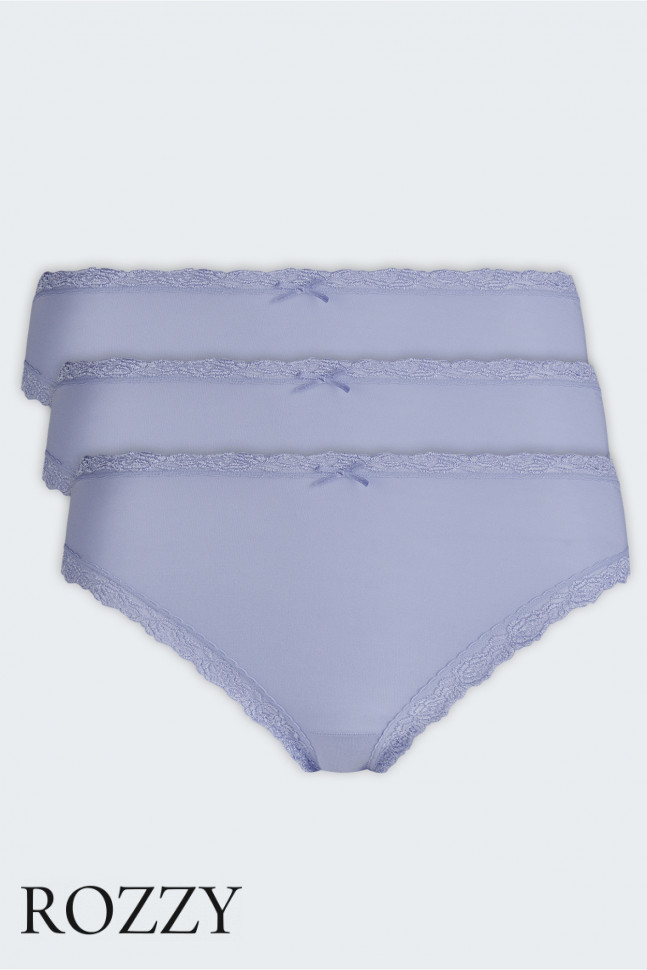 Трусы слипы Nina Von C Cosy 162058499 голубой (уп.3шт.)