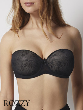 Бюстгальтер балконет Selene Vilma черный