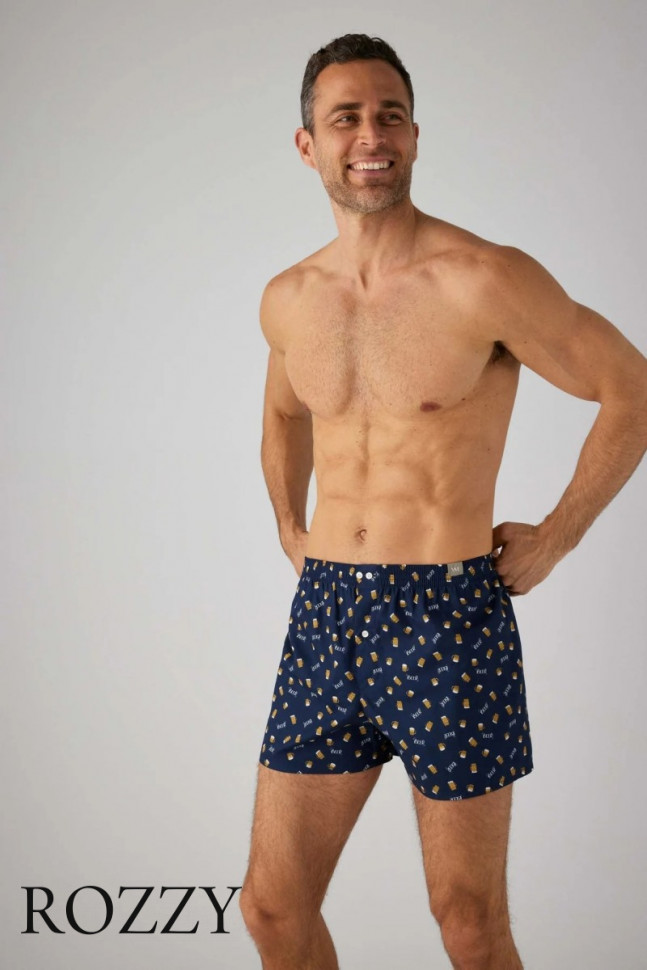 Трусы боксеры мужские Ysabel Mora 20348 темно-синий