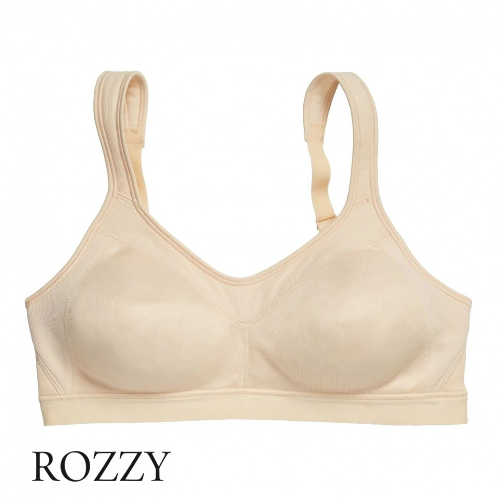 Бюстгальтер спортивный без косточек Playtex 4159 светло-бежевый