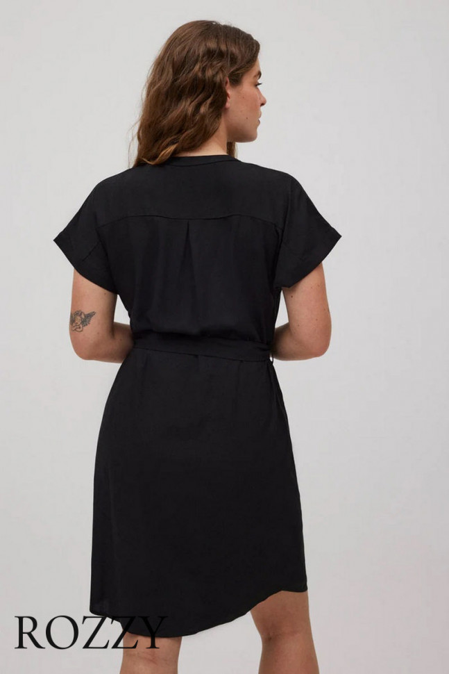 Платье пляжное вискозное Ysabel Mora 86160 черный