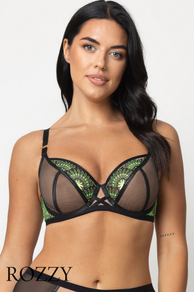 Бюстгальтер фулл-кап Subtille Viola черный