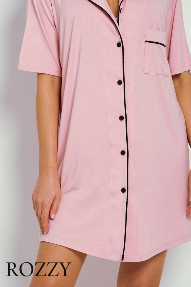 Сорочка вискозная Taro Freya 3357 розовый