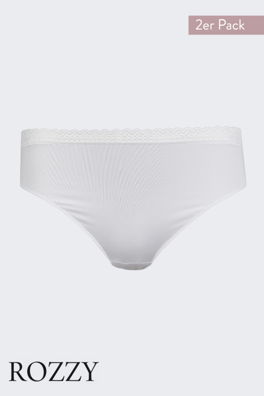 Трусы слипы Nina Von C Multiple Packs 552098399 белый (уп.2шт.)