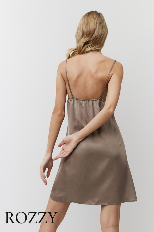 Сорочка вискозная Aruelle Mila капучино