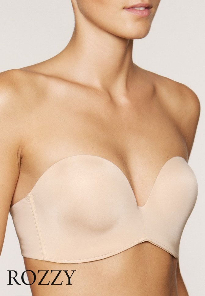 Бюстгальтер страплесс Wonderbra Ultimate Strapless W032D бежевый