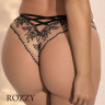 Трусы бразильяна Kinga Gypsy Flower B-1162/3 черно-бежевый