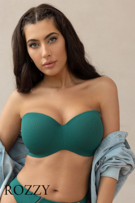 Бюстгальтер бандо купальный Kris Line Tarifa морская волна