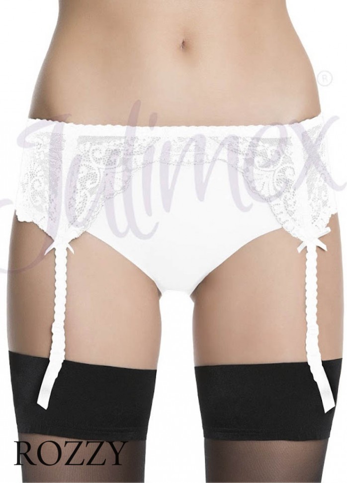 Пояс для чулок Julimex Freesia белый