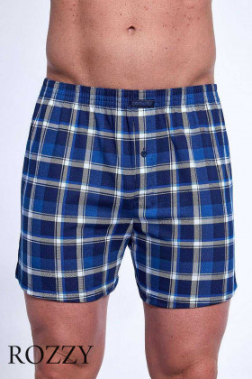 Трусы боксеры мужские Cornette 002/008-20 темно-синий/синий