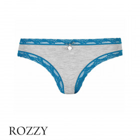 Трусы слипы Like It 601650 серый/синий (deep aqua)