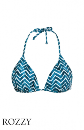 Бюстгальтер купальный Naturana 77058 бирюзовый К