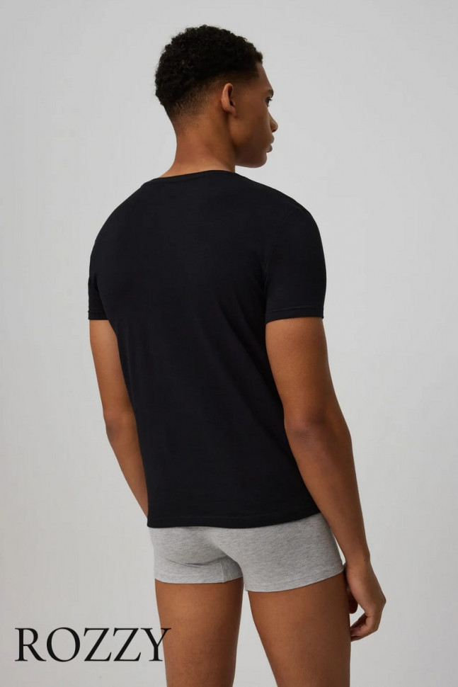 Футболка мужская хлопковая Ysabel Mora 20102 черный