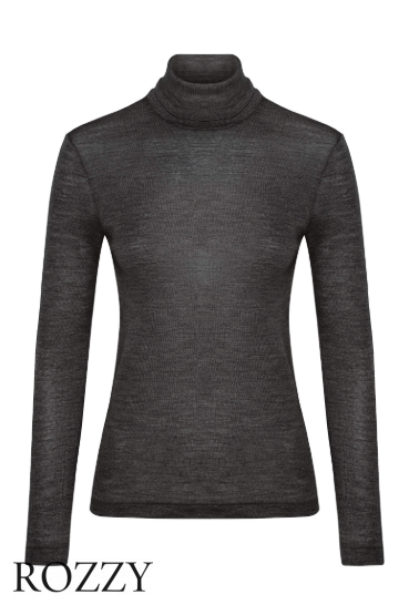 Водолазка шерстяная Madiva Zoe ML антрацит (100)