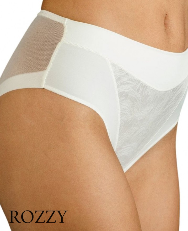 Трусы классика Selene Violeta Braga слоновая кость