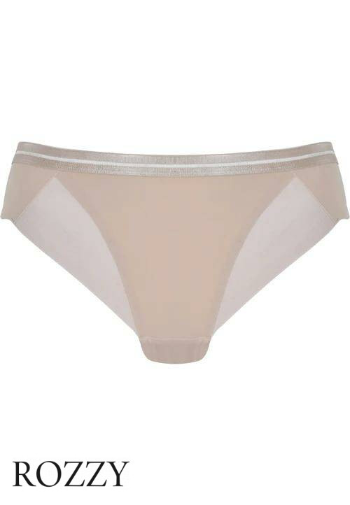 Трусы слипы обрезные Naturana The Monday 4659 бежевый К