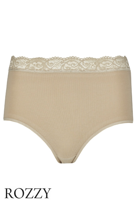 Трусы макси хлопковые Nina Von C Slipboutique 40160374 бежевый