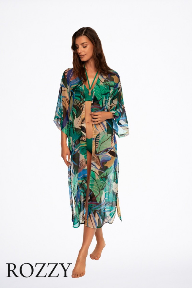 Халат пляжный Esotiq Planthea 41694 мультиколор