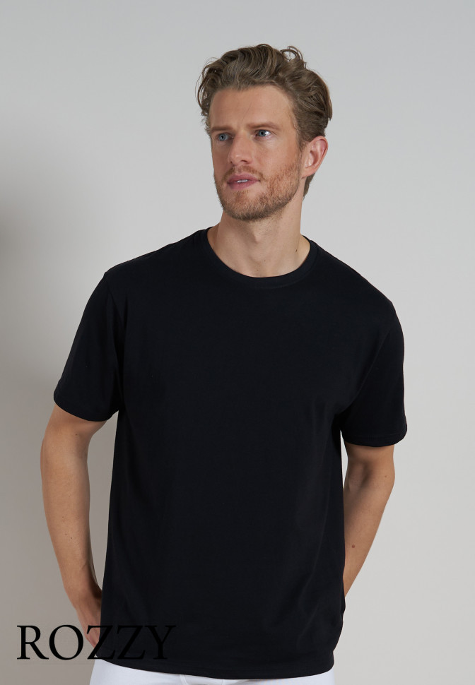 Футболка мужская Ceceba 001573/5XL черный (уп.2шт.)