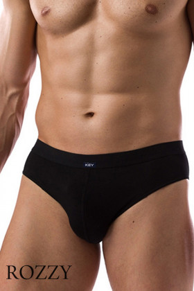 Трусы слипы мужские Key MPP 002 черный (уп.2шт.)