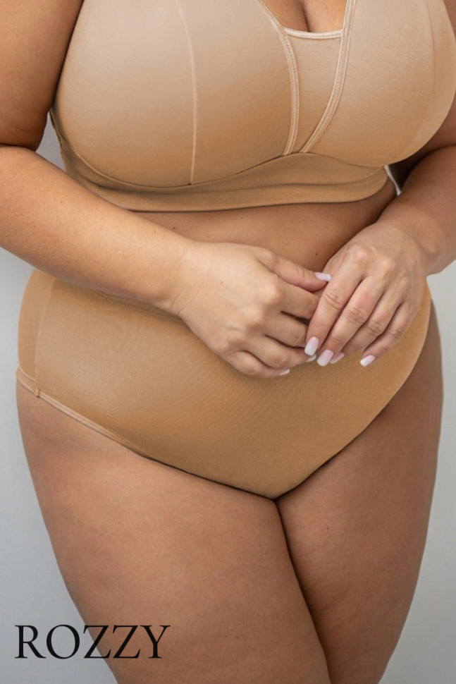 Трусы классика Kris Line Marcella Coffee бежевый