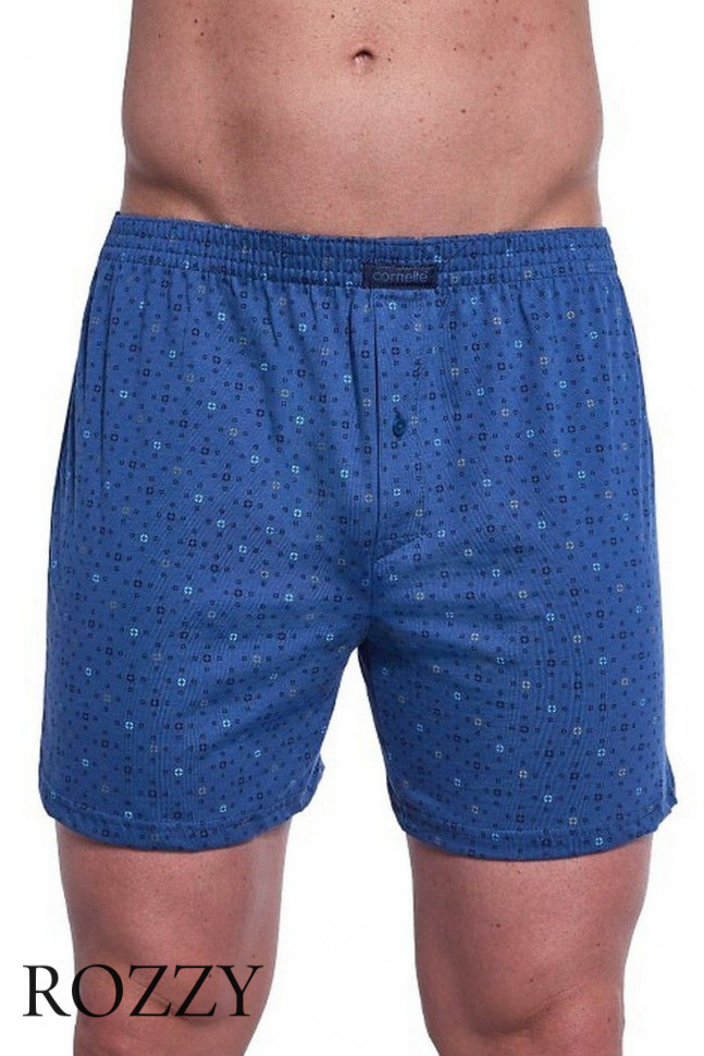 Трусы боксеры мужские Cornette 002/008-20 синий