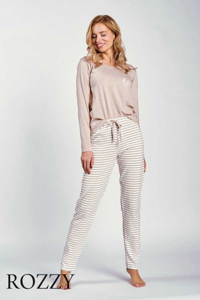 Пижама хлопковая Taro Gina 3246 бежевый