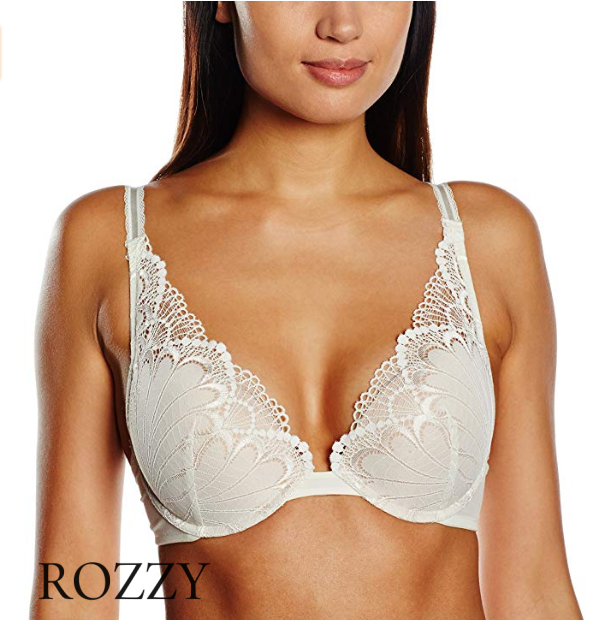 Бюстгальтер планж пуш-ап Wonderbra Rifined Glamour W02LN слоновая кость