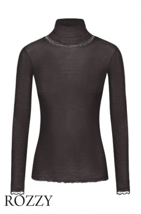 Водолазка шерстяная Madiva Amelie M/L антрацит (100)