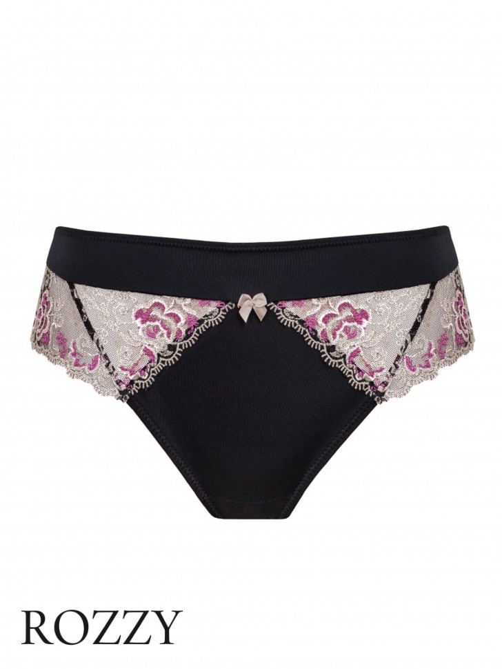 Трусы слипы обрезные Corin Angelina 02702 черный