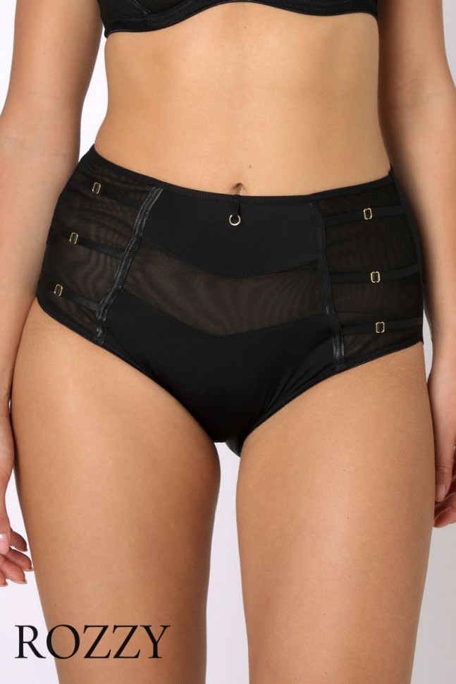 Трусы макси Subtille Teona Black черный   