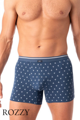 Трусы шорты мужские Key MXH 846 джинс