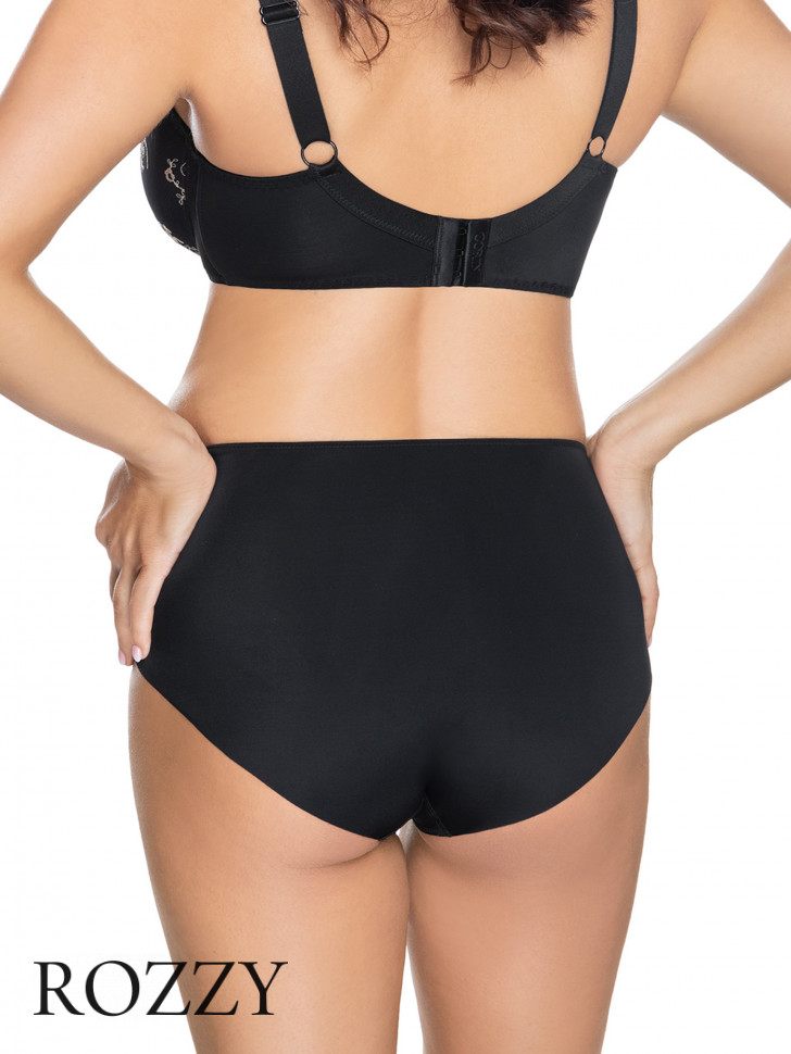 Трусы классика обрезные Corin Angelina 03702 черный