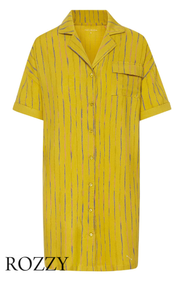 Сорочка Naturana Summer Break 46073 желтый/мультиколор К