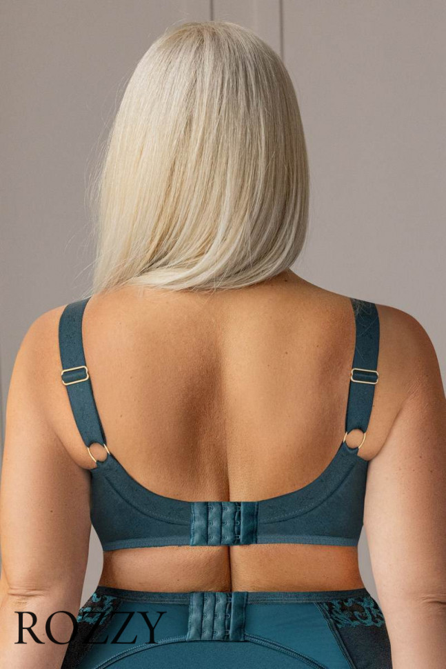 Бюстгальтер балконет Kris Line Palazzo изумрудный