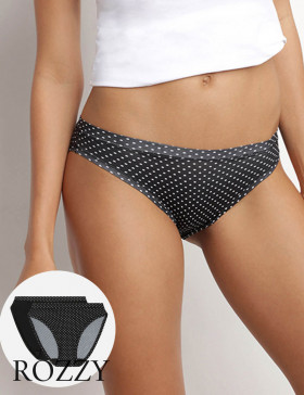 Трусы слипы DIM Oh My Dim’s 06W6 черный горох/черный (уп.2шт.)