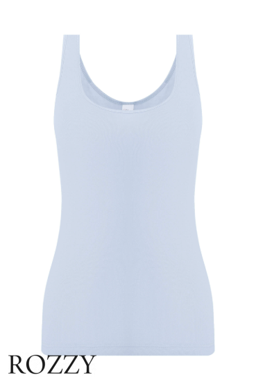 Майка хлопковая Nina Von C Daily 77302114 голубой