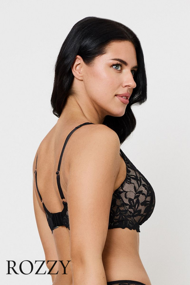 Бюстгальтер балконет Subtille Bella Black New черный