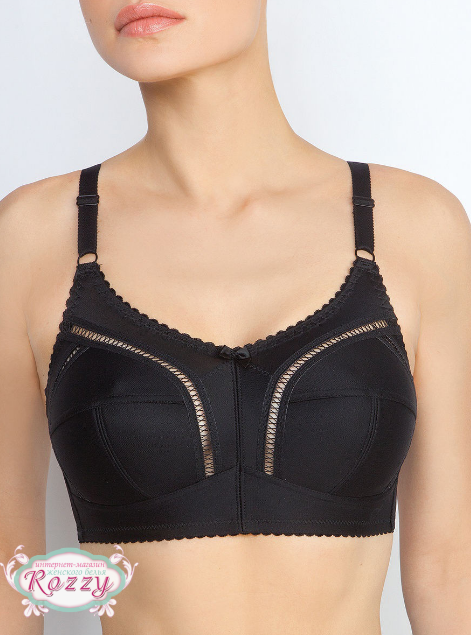 Бюстгальтер без косточек Senselle by Felina Vintage Classic 11007 черный