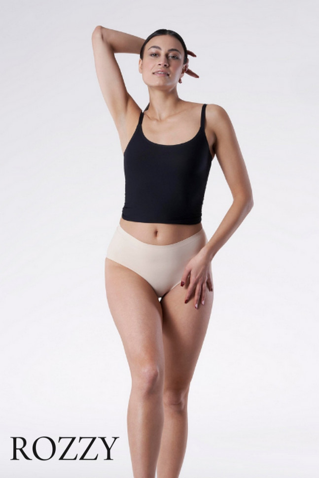 Трусы бразильяна Julimex Simple Brasil Maxi бежевый