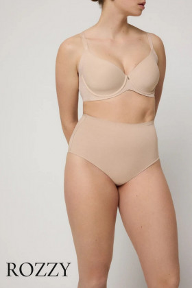 Трусы макси хлопковые корректирующие Ysabel Mora 19053 телесный